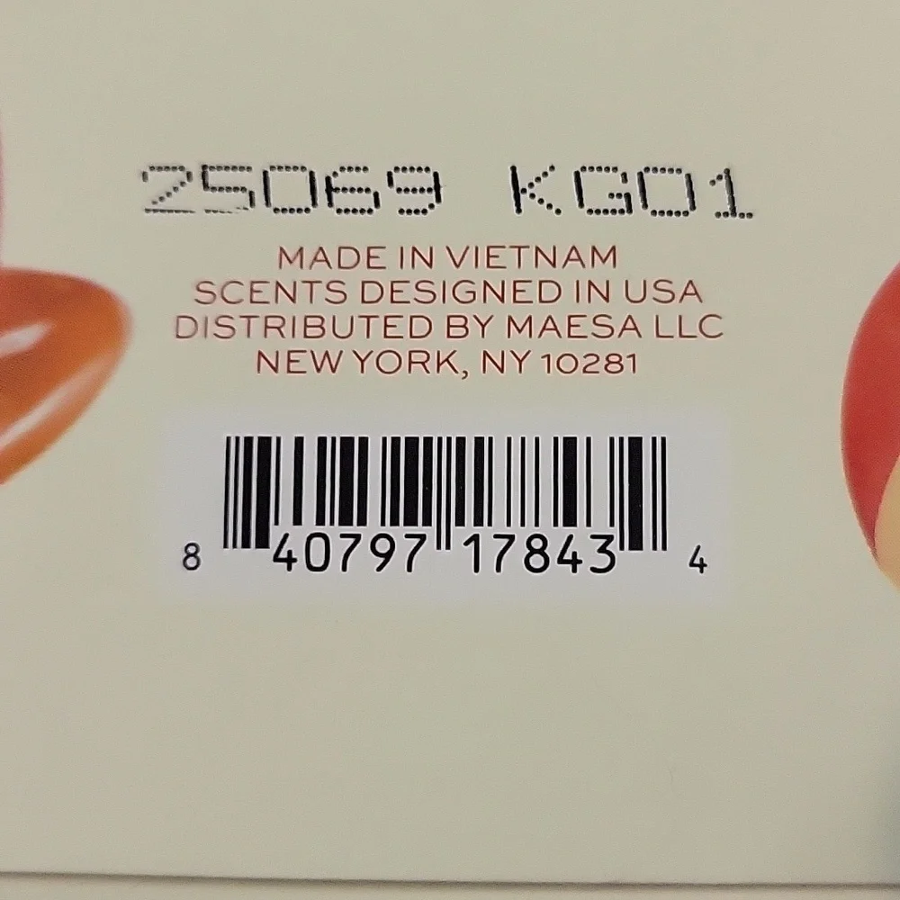 1 Koze Place Caramel Apple & Sugar Scented Candle Duo 2 X 3.4 Oz/95 g